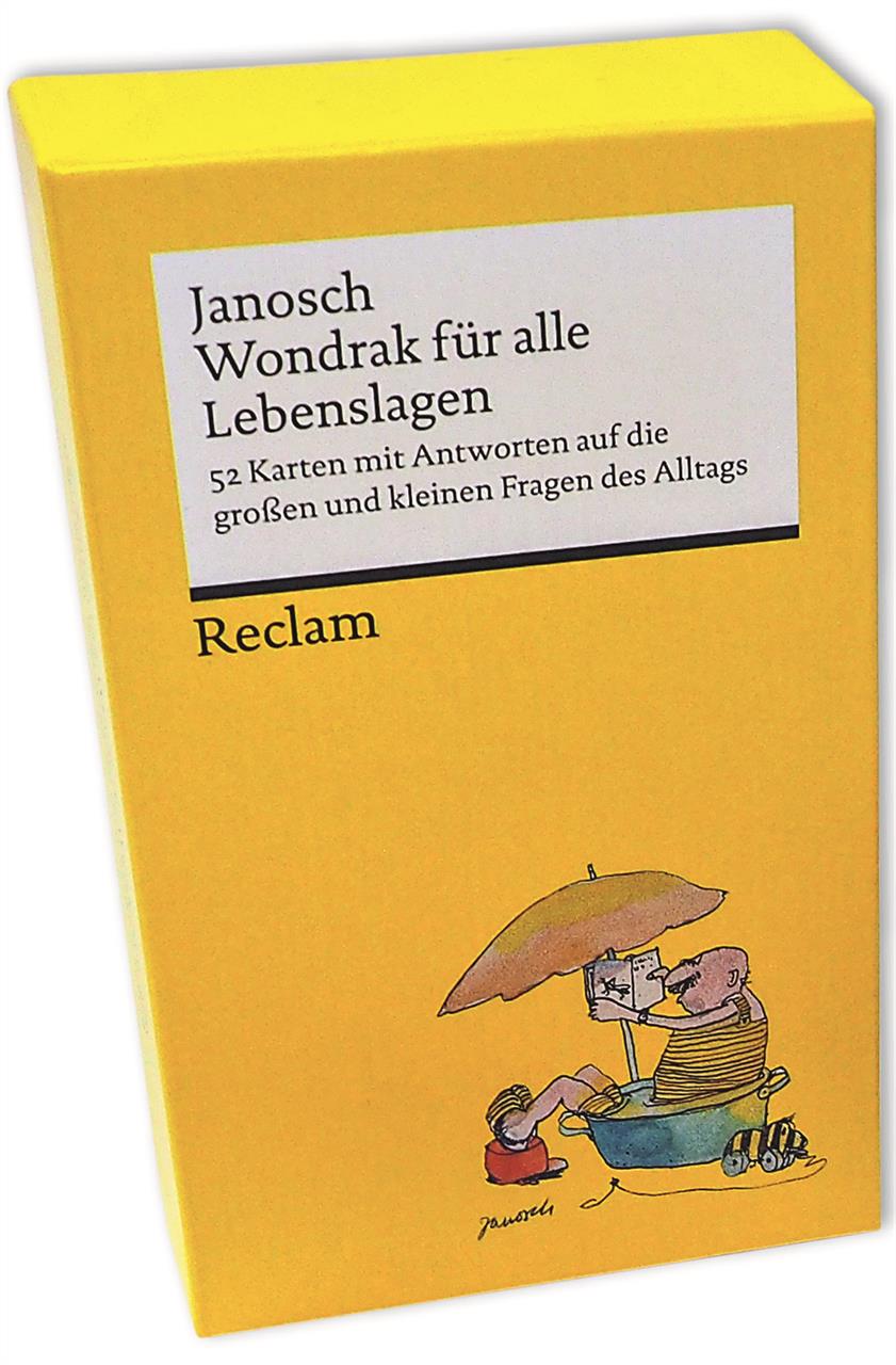 Janosch: Wondrak für alle Lebenslagen (Kartenbox)