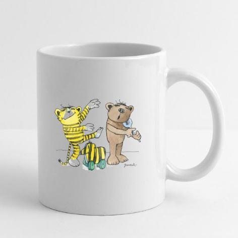 Janosch Tasse Tiger und Bär